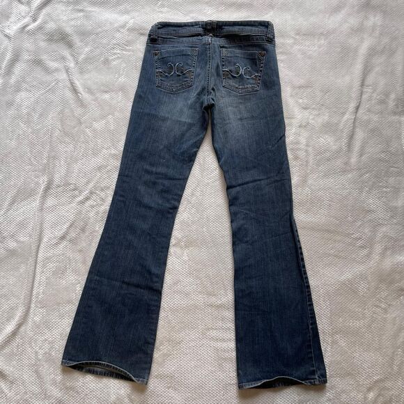 CANDIE’S LOW RISE FLARE JEANS - Picture 6 of 8
